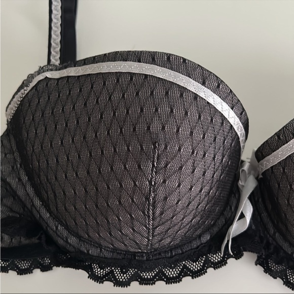 Elle Macpherson Intimates Black Padded Bra 34C - Picture 2 of 8